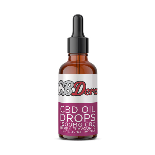 1500mg Berry Flavour CBD Oil Drops 30ml