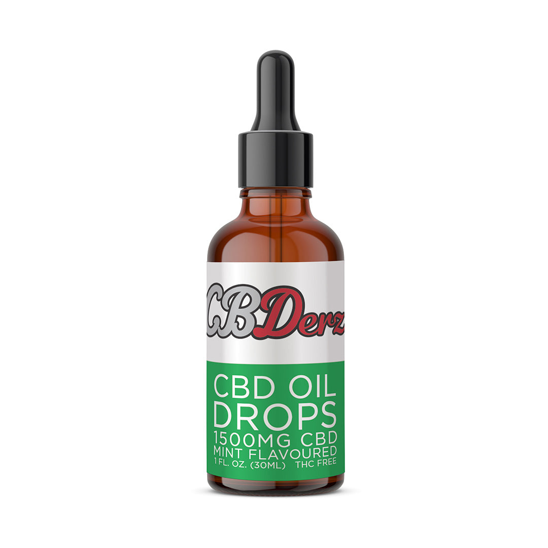 1500mg Mint Flavour CBD Oil Drops 30ml